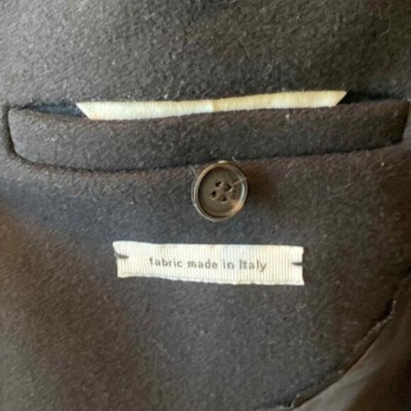 Aritzia Wilfred NWOT Cocoon Coat Wool Cashmere Mid Length Black Size XS PERFECT - Picture 9 of 14